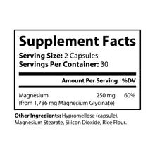 Load image into Gallery viewer, 💤 Magnesium Glycinate Supplement