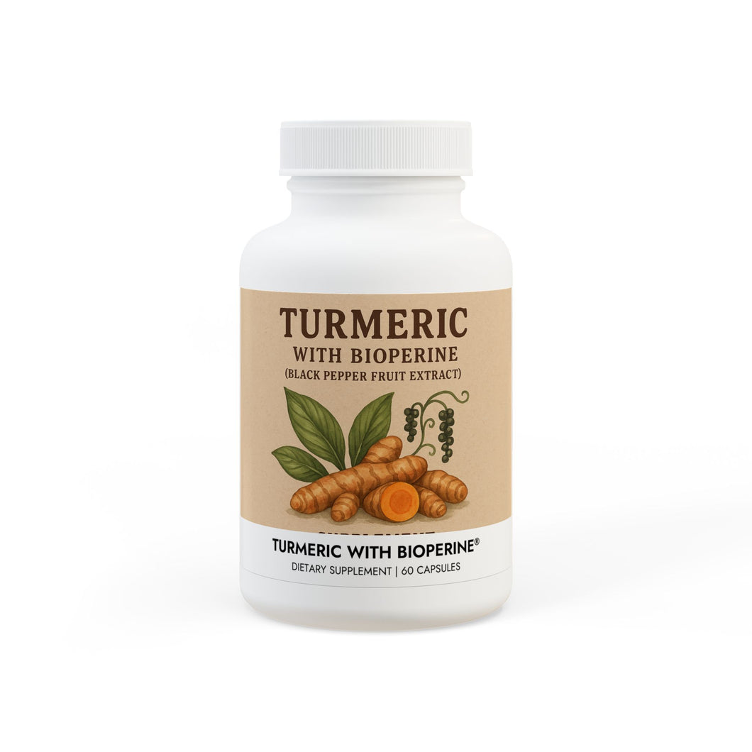 🌿Turmeric with BioPerine® (Black Pepper Fruit Extract)