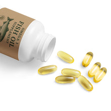 Load image into Gallery viewer, 🐟 Omega 3 Fish Oil Supplement