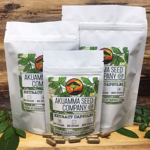 Akuamma capsules  By Akuamma Seed Company 